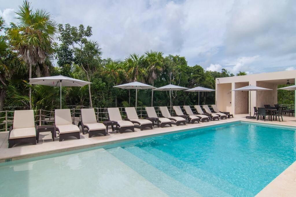 Ground Level Garden Condo At Akumal South By Tao Santamar Εξωτερικό φωτογραφία
